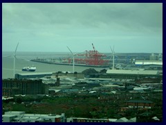 Liverpool skyline from Radio City Tower 14 - harbour